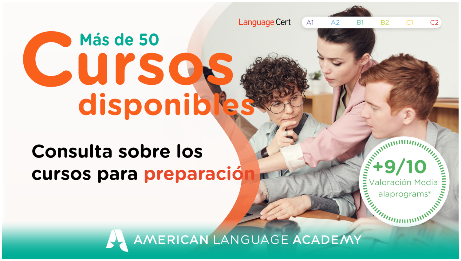 Cursos disponibles para preparación LanguageCert