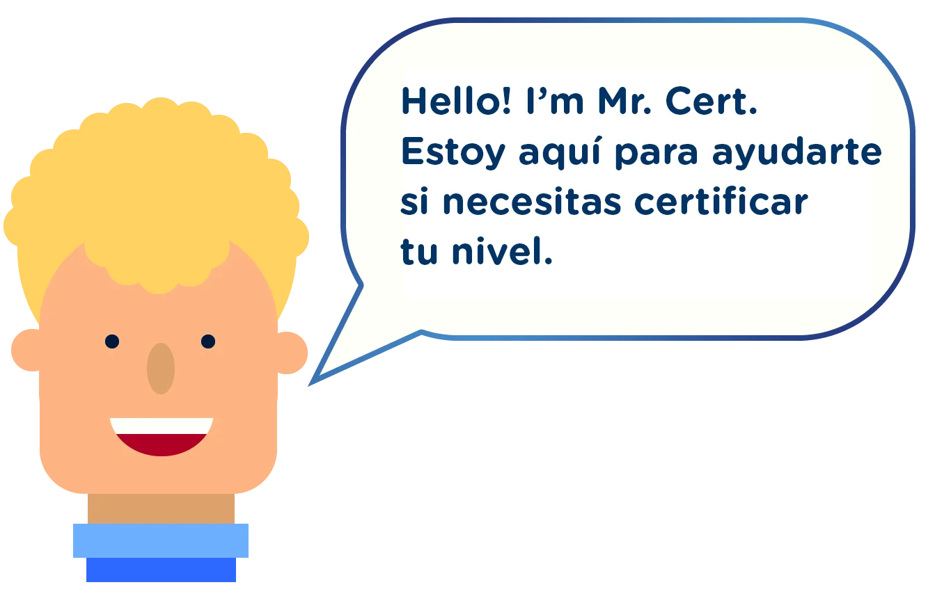 Certificar inglés online con MrCert