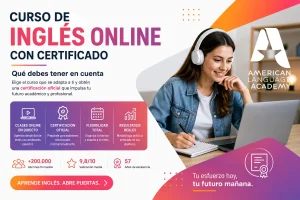 Curso de inglés online con certificado